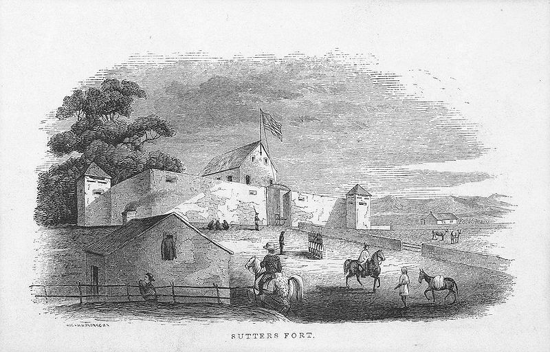 File:800px-Sutter's Fort engraving by JH Richardson.jpg