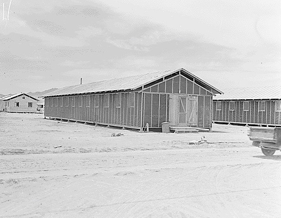 File:Barracks at Poston WRC 1 Jun 1942.jpg