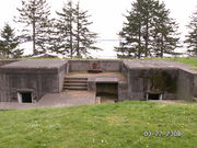 First gun emplacement