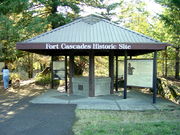 Fort Cascades Historic Site Entrance