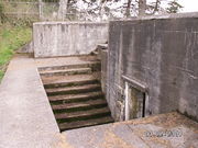 Stairs to third magazine room