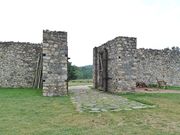 Fort Frederick Massive Front Gate