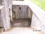 Stairs to second magazine room