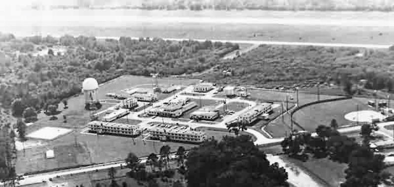 Cross City Air Force Station in the 1960s.
