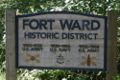 Fort Ward Sign
