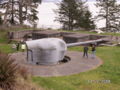Side view of second gun emplacement.