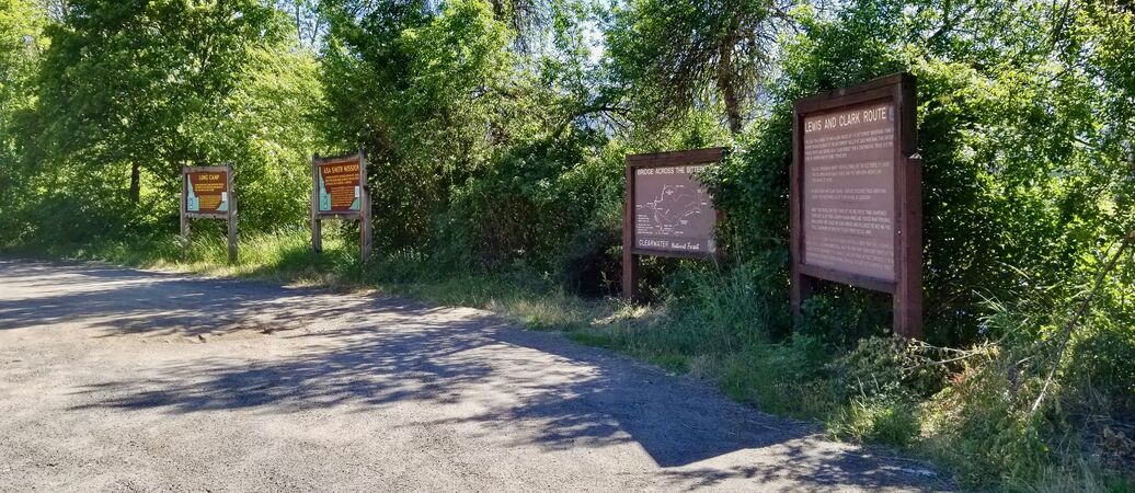 Long Camp Marker Site.