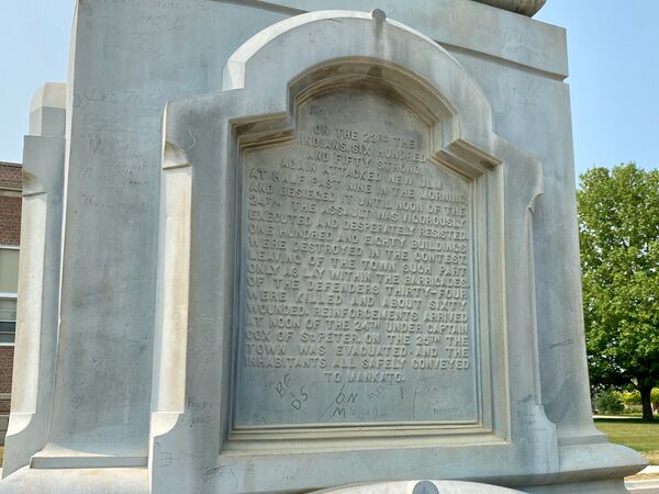 New Ulm Defenders Monument Side 4.