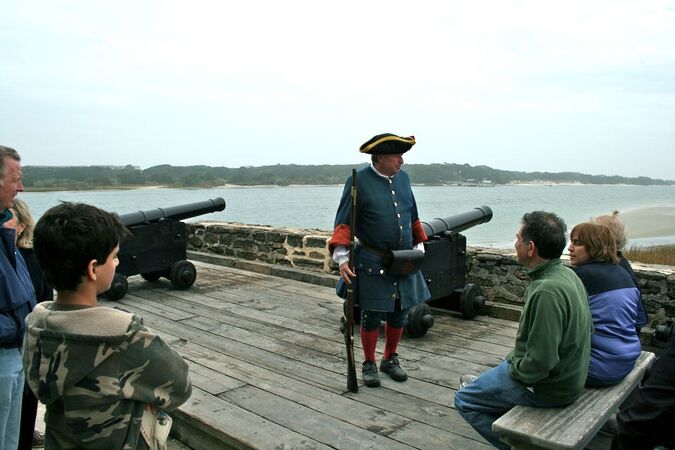 Fort Matanzas Gun Platform Talk