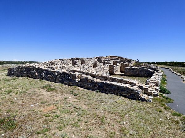 Mission Gran Quivira Excavated Pueblo.