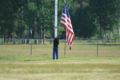 Raising the Flag at Fort Klamath