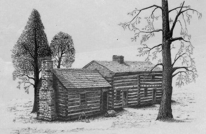 Fort Zumwalt Sketch from Fort Zumwalt Signs