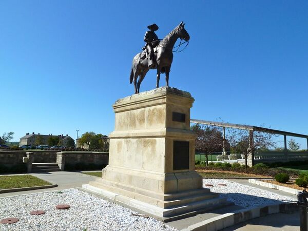 Fort Riley Old Trooper Monument