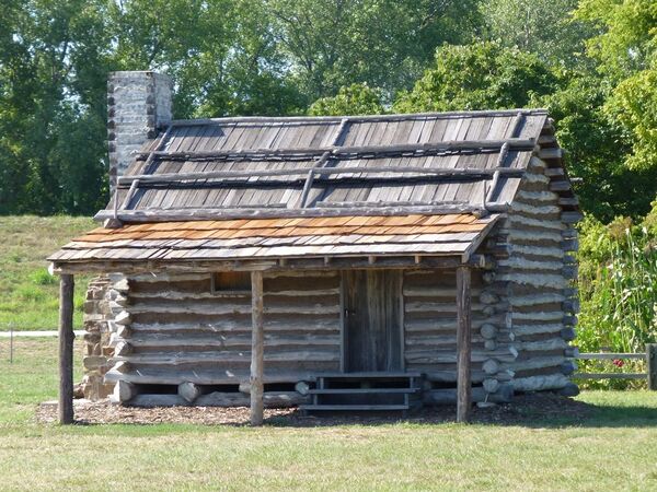 Camp River Dubois Settler's Cabin