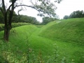 Earthworks at Fort Ward