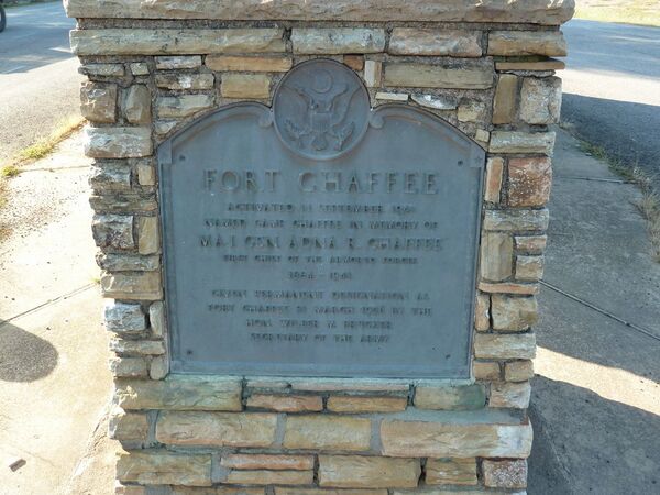 Fort Chaffee Marker