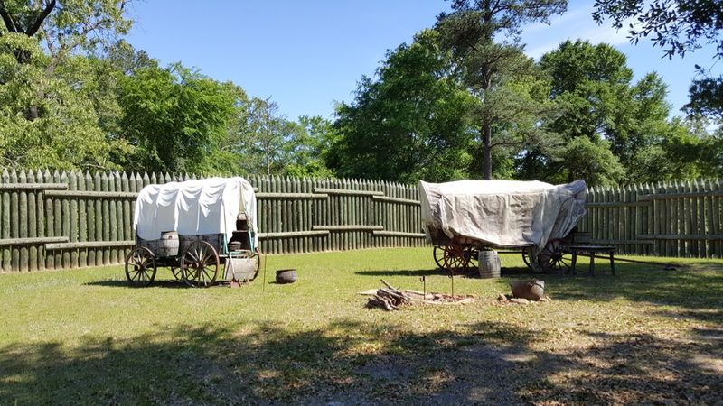 File:Fort Mitchell Replica Wagons.jpg