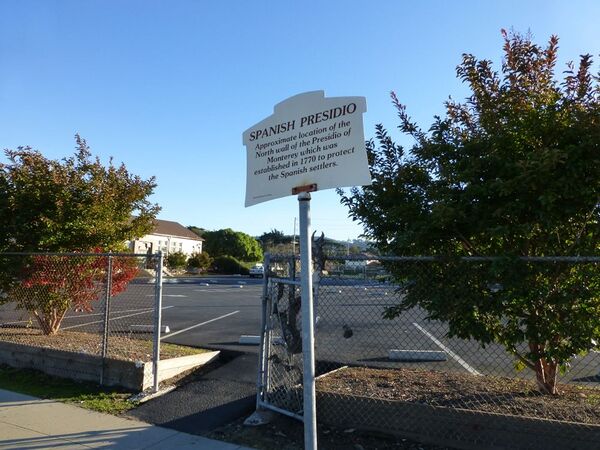 Northern Royal Presidio Boundary Marker
