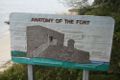 Fort Matanzas Descriptive Sign