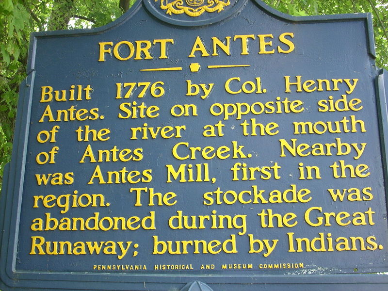 File:Fort Antes Marker.JPG