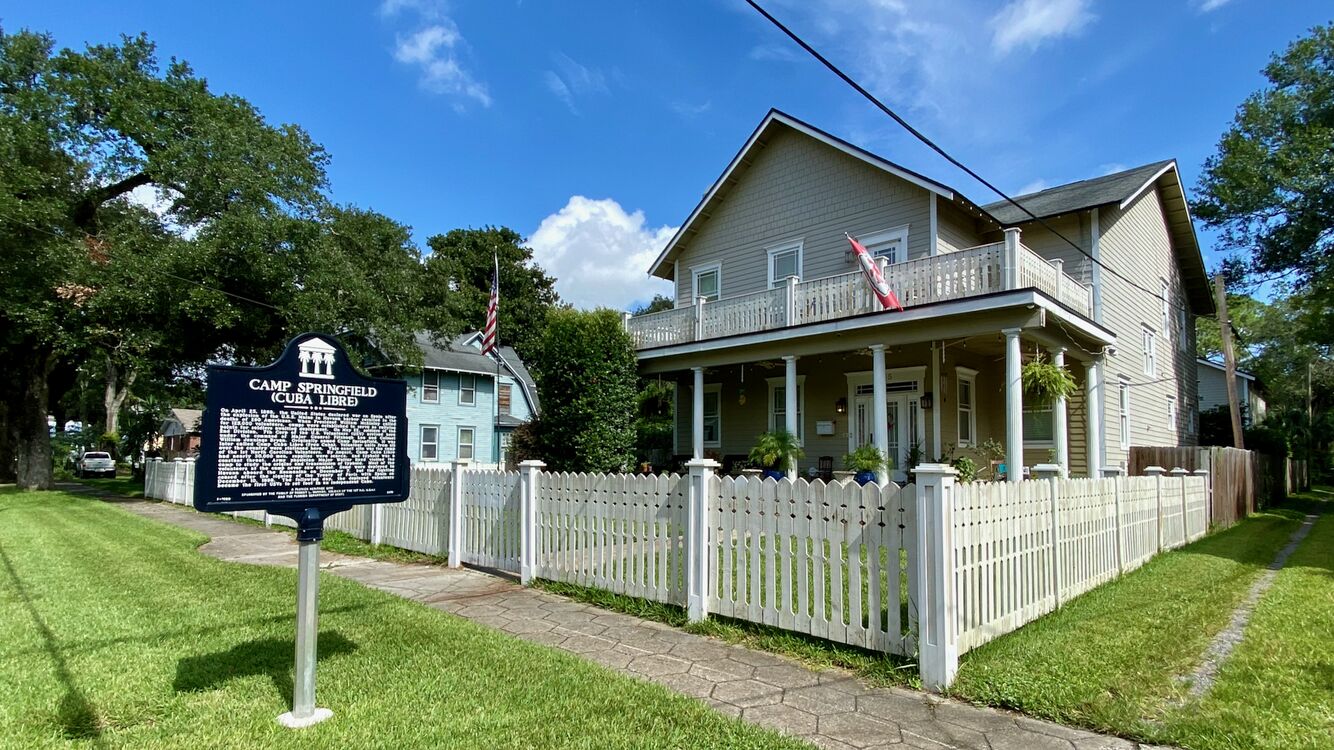 Camp Springfield (Cuba Libre) Marker.