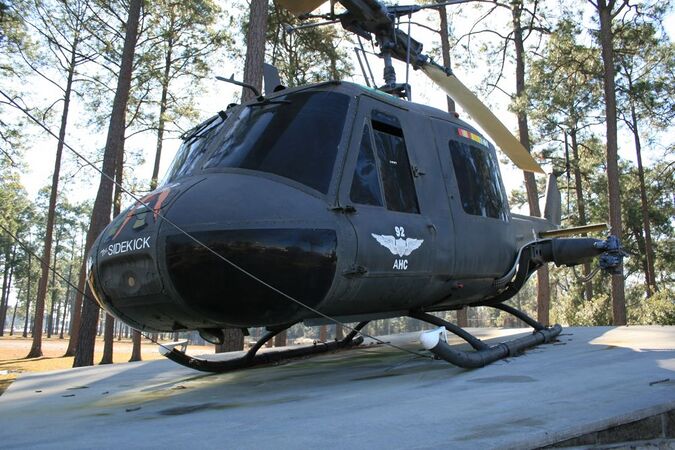 Museum Display Helicopter