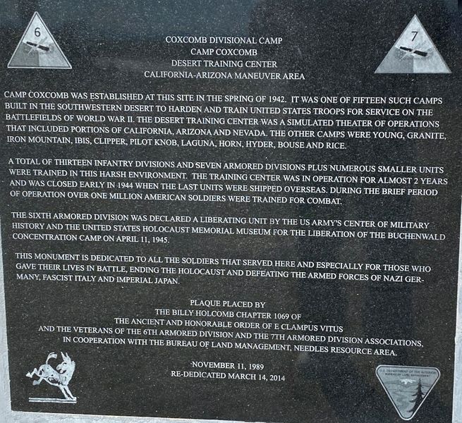 File:Camp Coxcomb Marker.jpeg