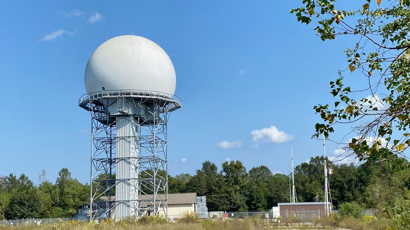 Slidell FAA Radar Site in 2020.