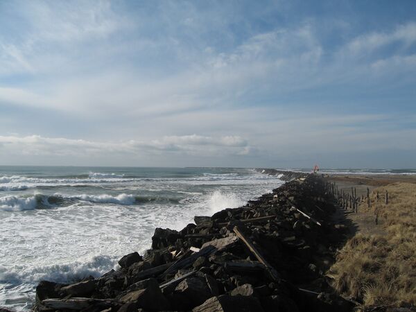 South Jetty at Fort Stevens