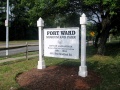 Fort Ward Sign
